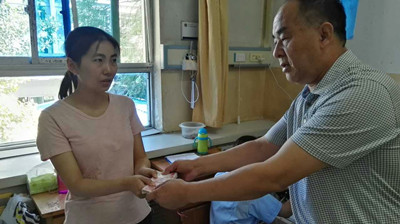 天工公司用親情傳遞愛的接力