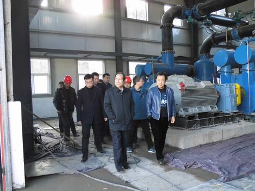 銅煤公司柴溝工地迎來(lái)銅川礦業(yè)公司黨委書記、執(zhí)行董事王蓬一行檢查指導(dǎo)工作