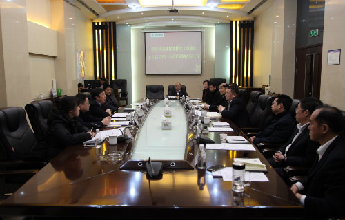 陜煤集團化工事業(yè)部到建設集團調研指導工作