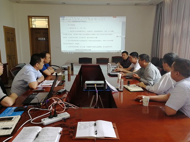 陜煤建設(shè)副總師宋培章深入礦建三公司調(diào)研指導(dǎo)工作