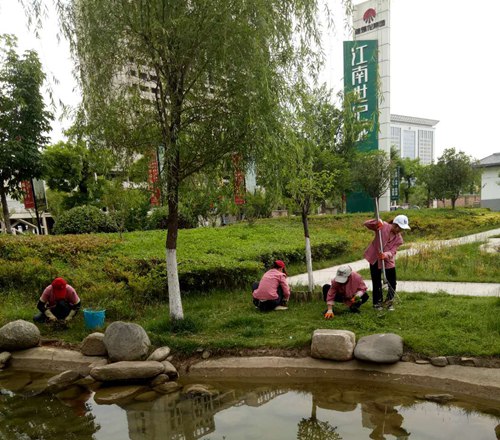 陜煤建設(shè)公司：江南世紀城“創(chuàng)衛(wèi)”有實招