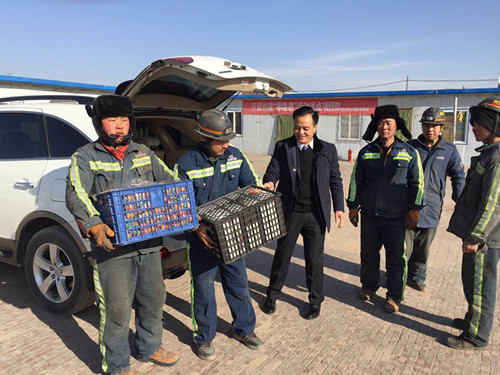 陜煤建設(shè)機電安裝公司深入一線慰問檢查