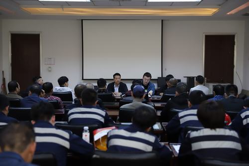 陜煤建設(shè)洗選煤運(yùn)營公司：對(duì)標(biāo)班前會(huì) 助推班組建設(shè)規(guī)范化