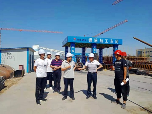 楊讓順深入榆北小保當(dāng)、曹家灘施工現(xiàn)場檢查指導(dǎo)工作