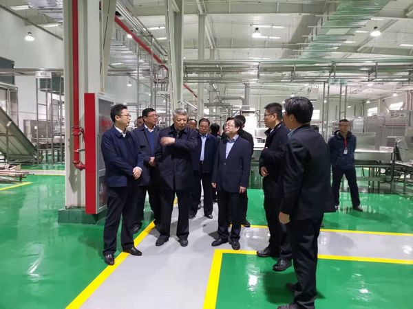 陜煤集團(tuán)黨委副書(shū)記尤西蒂一行蒞臨清澗北國(guó)棗業(yè)紅棗深加工項(xiàng)目檢查指導(dǎo)工作