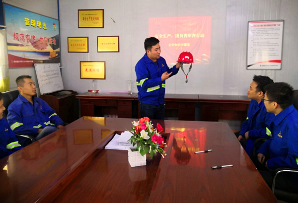 陜煤建設(shè)礦建三公司：安全生產(chǎn)，團(tuán)員青年“現(xiàn)身說法”