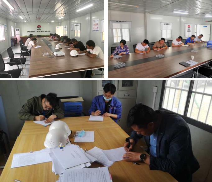 陜煤建設(shè)綠宇公司“逢查必考”、“逢會(huì)必考” 提升全員安全素質(zhì)