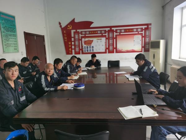 陜煤建設(shè)洗選煤運(yùn)營(yíng)公司紅柳林洗煤廠項(xiàng)目部黨支部：反腐倡廉 警鐘長(zhǎng)鳴