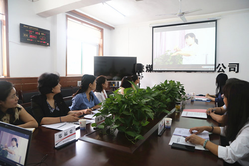 省總工會(huì)“母嬰關(guān)愛室”互檢組蒞臨陜煤建設(shè) 機(jī)電安裝公司調(diào)研指導(dǎo)