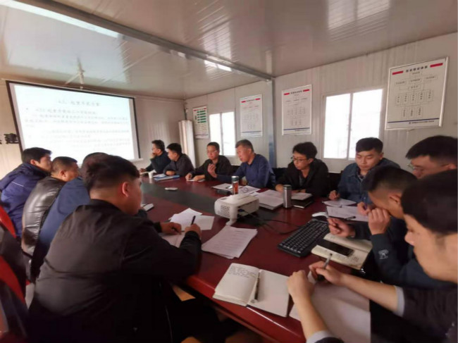 陜煤建設漢中分公司送知識送培訓到一線到心坎