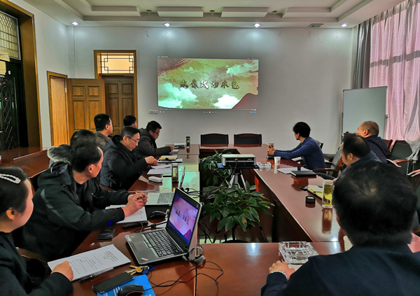 陜煤建設(shè)礦建三公司：觀看警示教育片，反腐倡廉永遠在路上