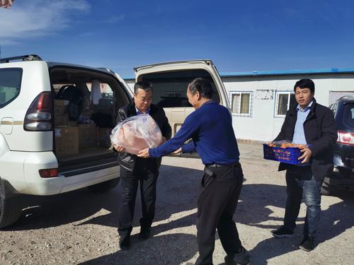 陜煤建設(shè)掘進公司：節(jié)前慰問暖人心  一言一行總關(guān)情