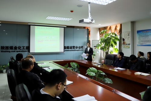 陜煤建設洗選煤運營公司：專題培訓為新員工鼓足干勁、充足信心