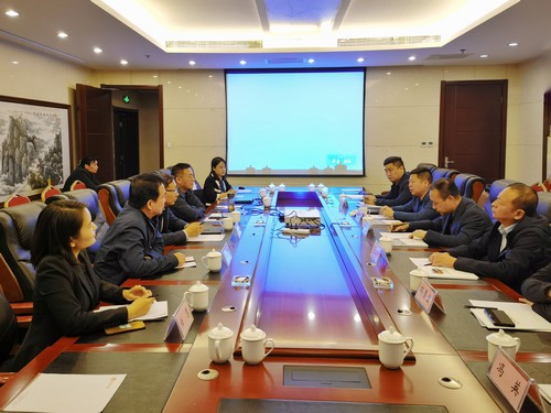 趙敬凱前往陜西府谷機(jī)場建設(shè)投資有限公司交流洽談