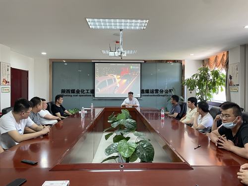 陜煤建設洗選煤運營公司開展駕駛員安全教育培訓活動