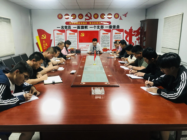 陜煤建設機電安裝公司黨史學習教育宣講進一線