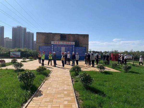 陜煤建設銅煤公司以內部觀摩會為契機推動文明工地創(chuàng)建