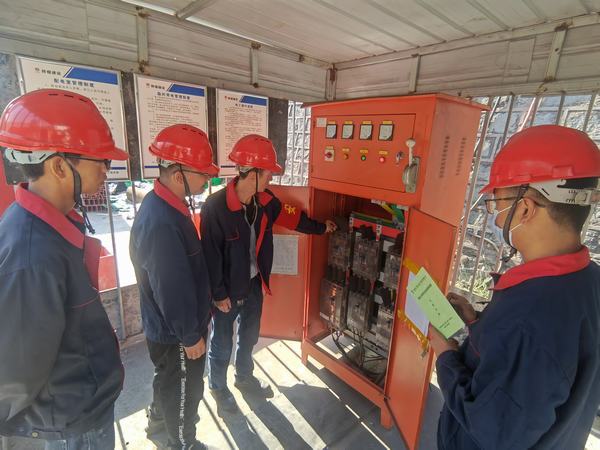 陜煤建設韓城分公司青崗員用實際行動“護航”安全生產(chǎn)