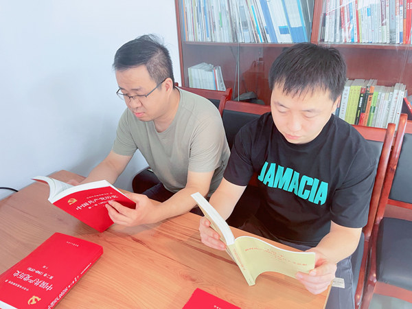 建設(shè)集團大秦置業(yè)公司：紅色陣地打造黨史學(xué)習(xí)教育新學(xué)法