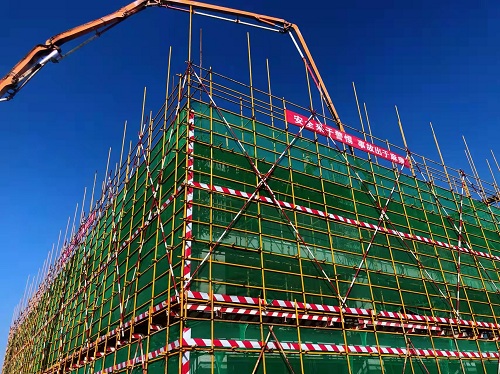 陜煤建設(shè)綠宇公司：承建的神渭管運(yùn)富余煤漿應(yīng)用工程1#倒班樓順利通過主體驗收