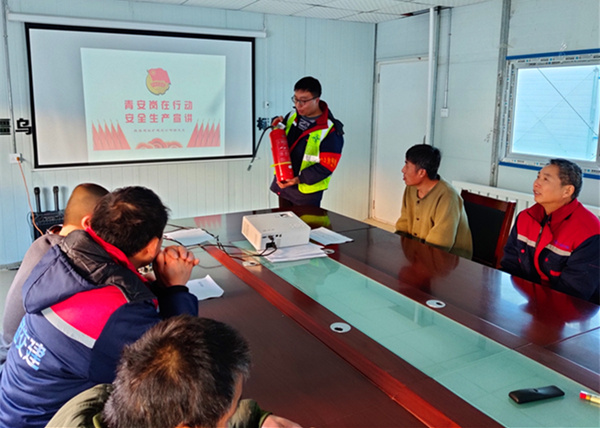 陜煤建設(shè)礦建三公司：決戰(zhàn)12月！“青”力“青”為保平安