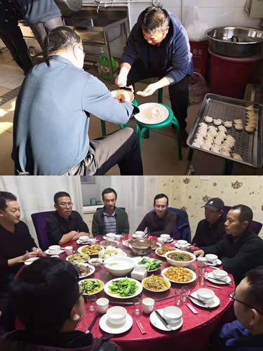 陜煤建設(shè)路橋分公司各基層項目部開展“慶元旦 迎新春”活動