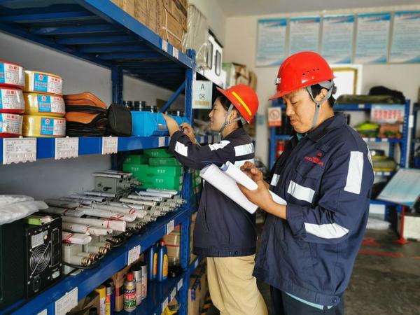 陜煤建設(shè)洗選煤運(yùn)營(yíng)公司澄合山陽(yáng)運(yùn)營(yíng)項(xiàng)目部：物資儲(chǔ)備把緊關(guān)，安全生產(chǎn)有保障