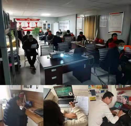 陜煤建設(shè)西北分公司：停工不停學(xué)，冬歇季充電忙