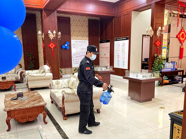 建設(shè)集團(tuán)大秦置業(yè)公司：嚴(yán)把防疫“第一線”，常態(tài)化管控不放松