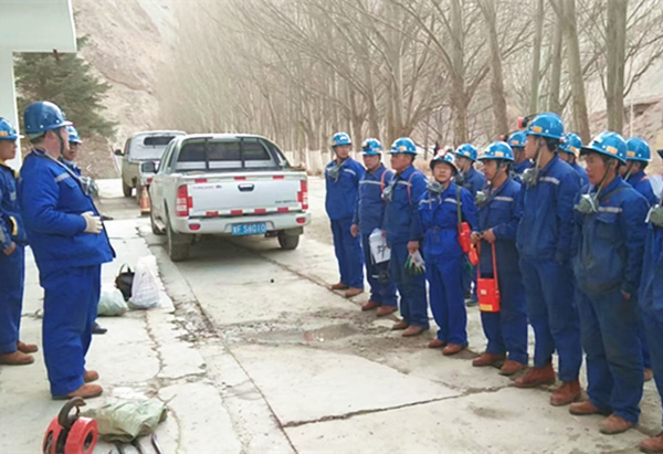 陜煤建設(shè)礦建三公司：人間最美四月天，不負(fù)春光與時行