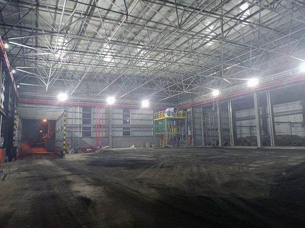 陜煤建設(shè)漢中分公司承建的中和料場焦炭地倉封閉項(xiàng)目順利通過驗(yàn)收