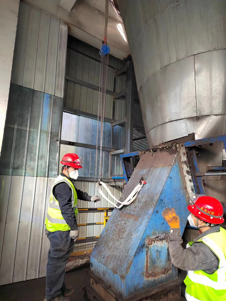 陜煤建設(shè)機(jī)電安裝公司北元化工項(xiàng)目部檢修項(xiàng)目如火如荼