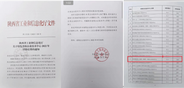 陜煤建設(shè)順利通過2022年“陜西省省級企業(yè)技術(shù)中心”評審