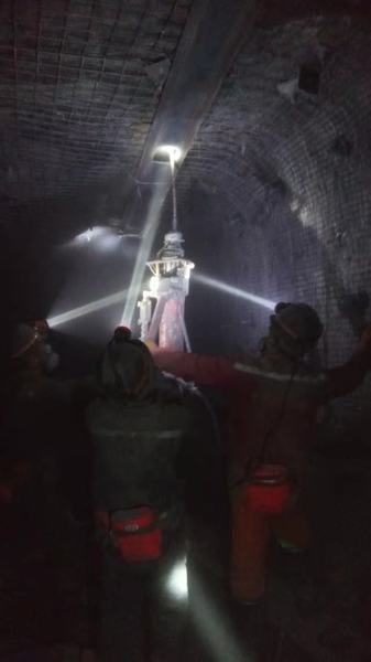 陜煤建設(shè)礦建二公司車村項目部31盤區(qū)水倉主副水倉順利貫通