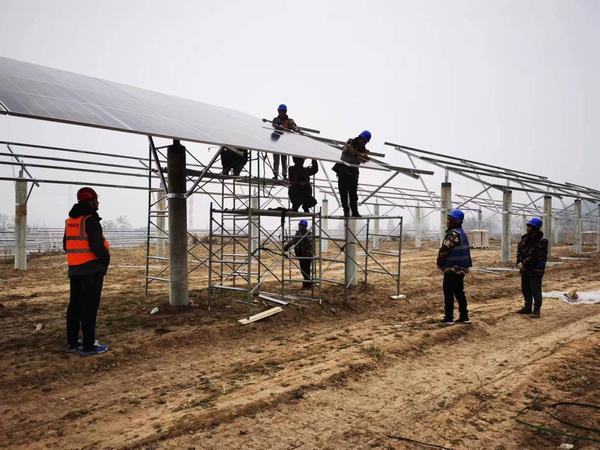 <strong>陜煤建設(shè)西北分公司：滿地霜華濃似雪， 工程建設(shè)“不減速”</strong>