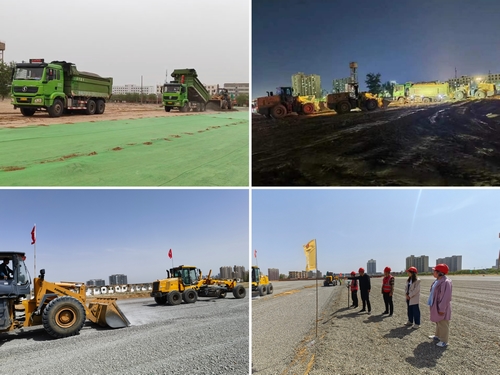 陜煤建設(shè)榆林公司：48小時圓滿完成榆林學(xué)院百年校慶停車場建設(shè)任務(wù)