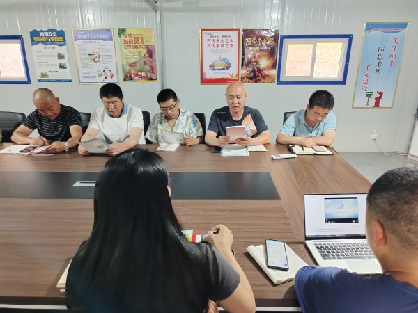 陜煤建設(shè)機(jī)電安裝公司涌鑫項(xiàng)目部：生態(tài)環(huán)保，行動起來！