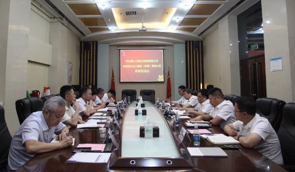 中交二公局黨委副書(shū)記、董事謝國(guó)強(qiáng)一行到陜煤建設(shè)開(kāi)展合作交流