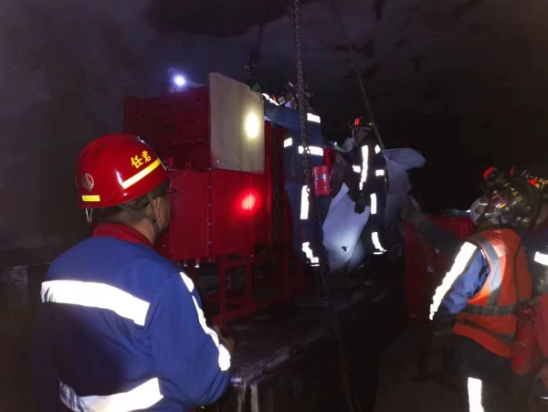 陜煤建設(shè)機電安裝公司奮戰(zhàn)“雙節(jié)”，提前20天完成工程任務(wù)