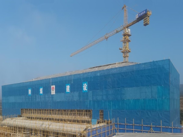 陜煤建設(shè)綠宇公司承建的淳化縣殯葬服務(wù)設(shè)施建設(shè)項(xiàng)目主體結(jié)構(gòu)順利封頂