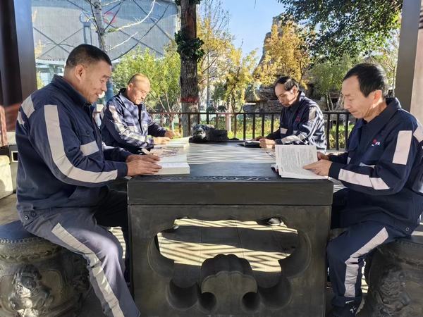 陜煤建設(shè)洗選煤運營公司檸條塔運營項目部開展“讀書好，好讀書，讀好書”廉潔故事分享會