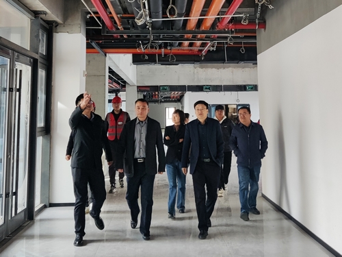 中共陜西省委黨校（陜西行政學院）調研組一行蒞臨中共榆林市委黨校新校區(qū)建設項目調研指導工作