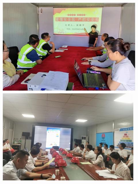 陜煤建設韓城分公司：巾幗助安全，為幸?！凹哟a”