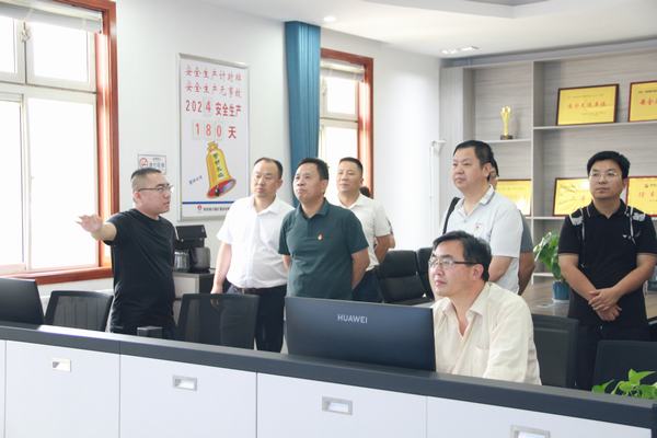 煤炭工業(yè)西安工程造價管理站到銅煤公司調(diào)研指導(dǎo)工作