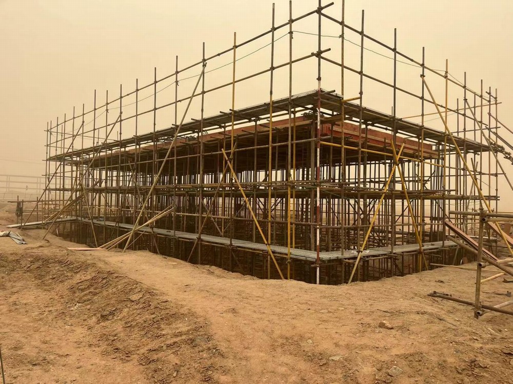 無懼高溫！奮戰(zhàn)當(dāng)“夏” 項(xiàng)目建設(shè)“熱浪滾滾”