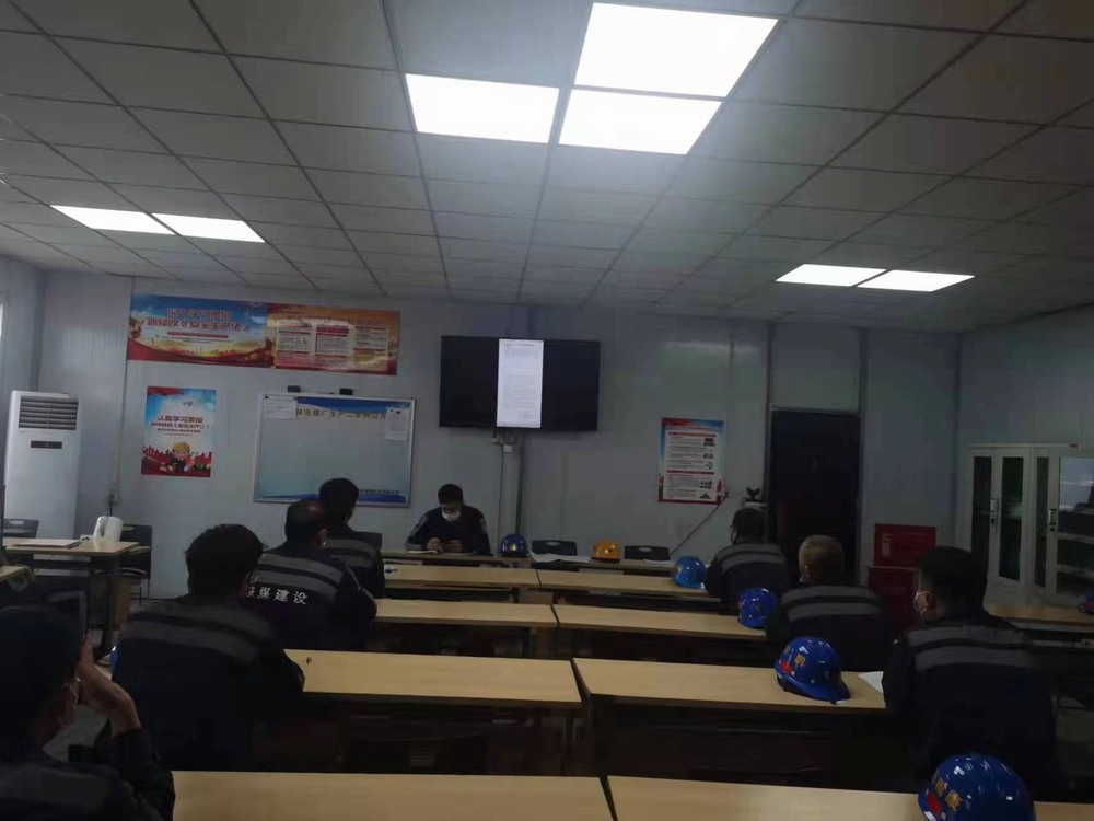 陜煤建設(shè)洗選煤運營公司紅柳林洗煤廠項目部： 以人為本 把健康“請進門”