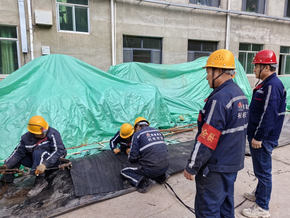 陜煤建設(shè)機電安裝公司：一線工人的堅守之光