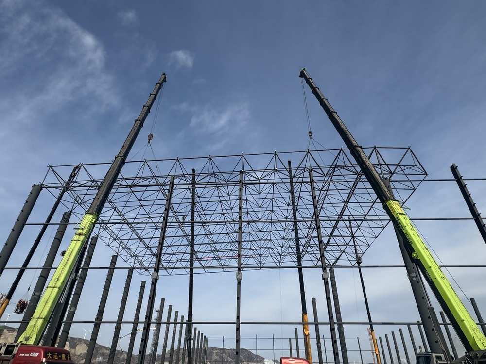 陜煤建設(shè)天工公司土建第二十一項(xiàng)目部：勇戰(zhàn)低溫，擎起建設(shè)新高度