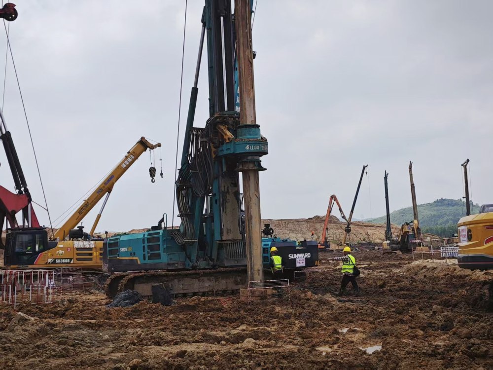 陜煤建設(shè)漢中分公司：陜煤電力上高2×1000MW清潔煤電擴(kuò)建項目樁基工程取得關(guān)鍵進(jìn)展