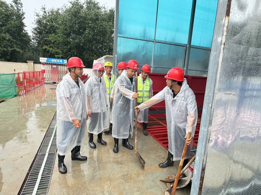 陜煤建設天工公司土建第二十七項目部：“汛”速行動，嚴守雨季安全線